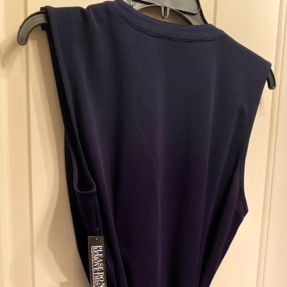 New York & Company blue sleeveless dress